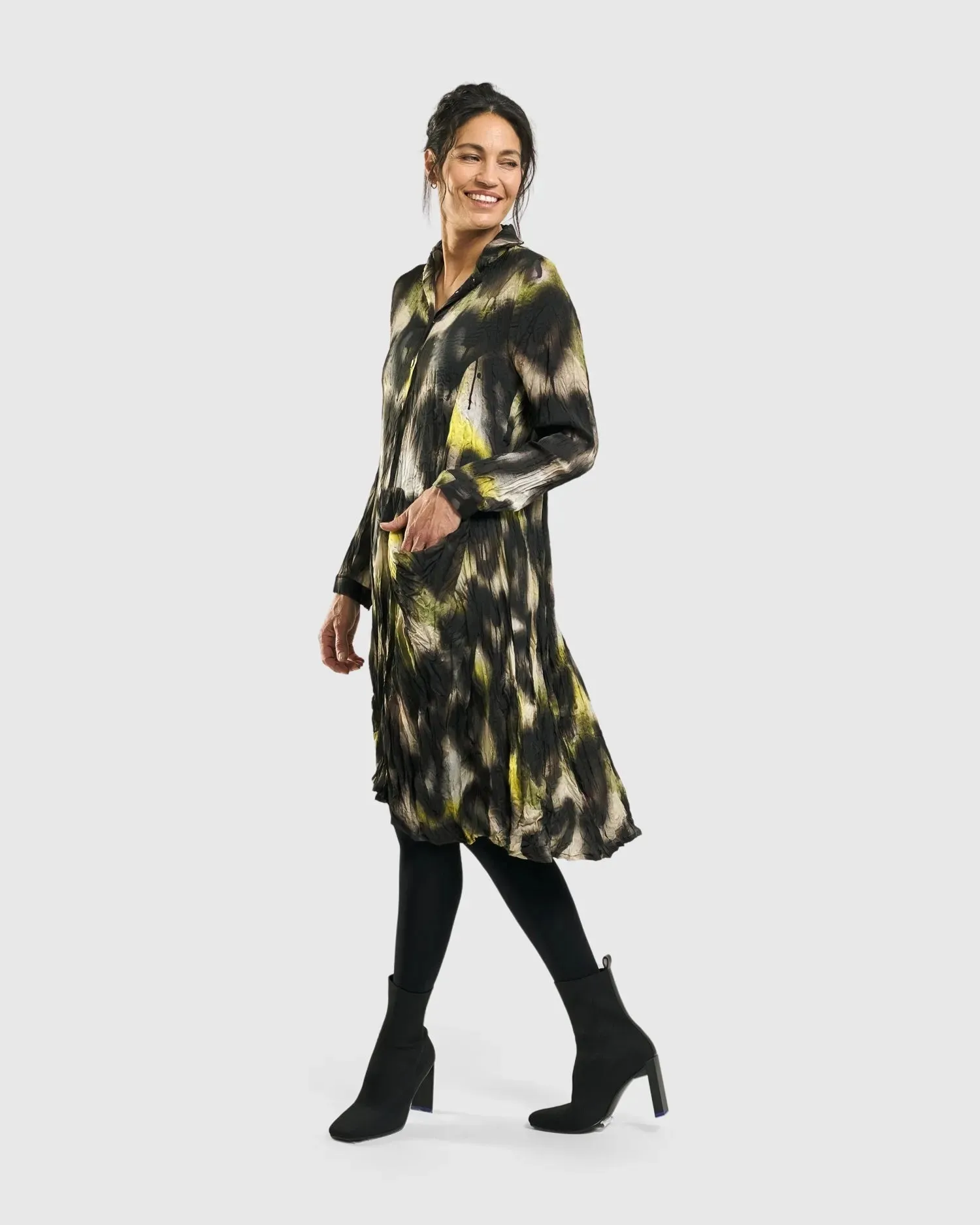 Airbrush Wonderful Pocket Dress, Hearts