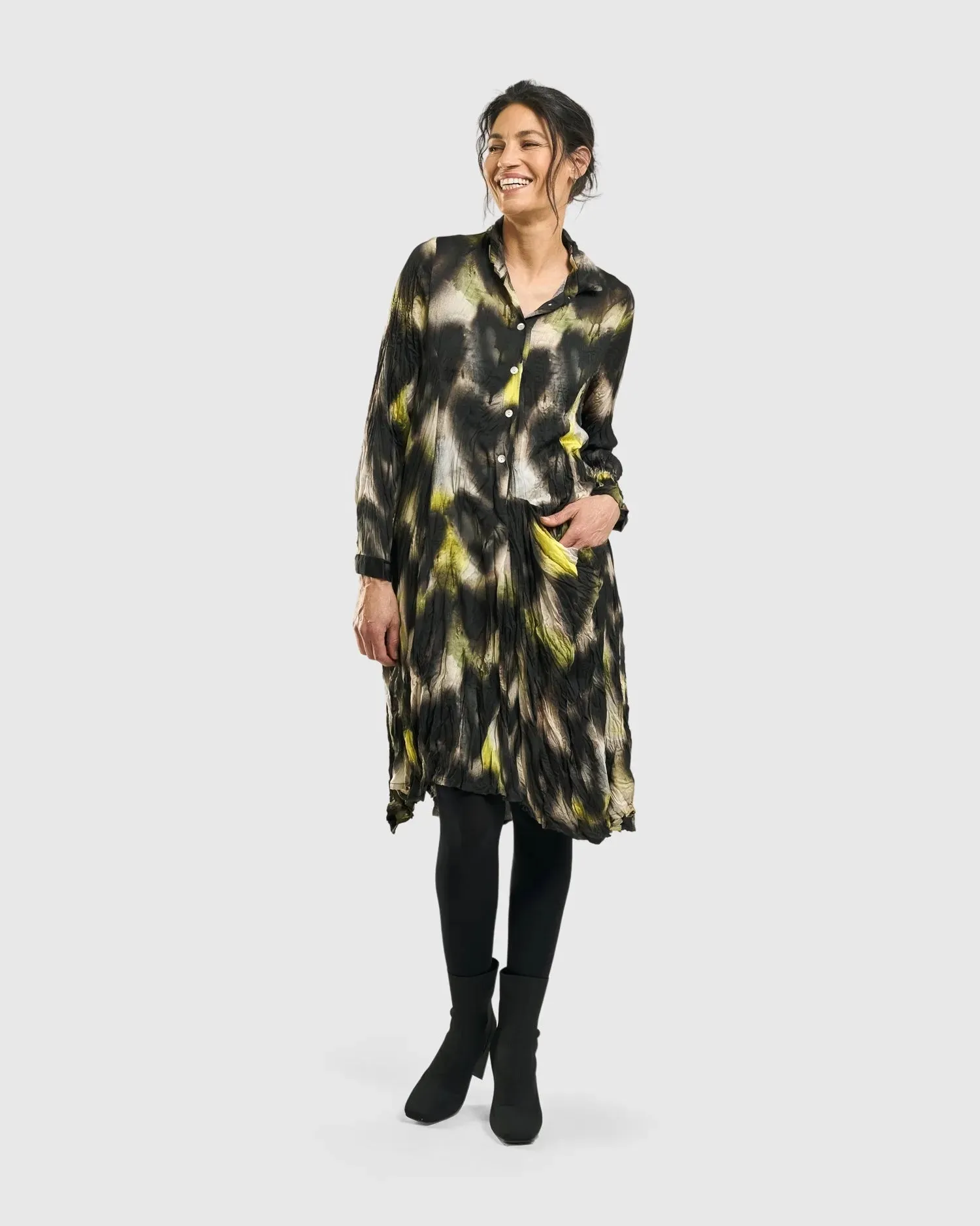 Airbrush Wonderful Pocket Dress, Hearts