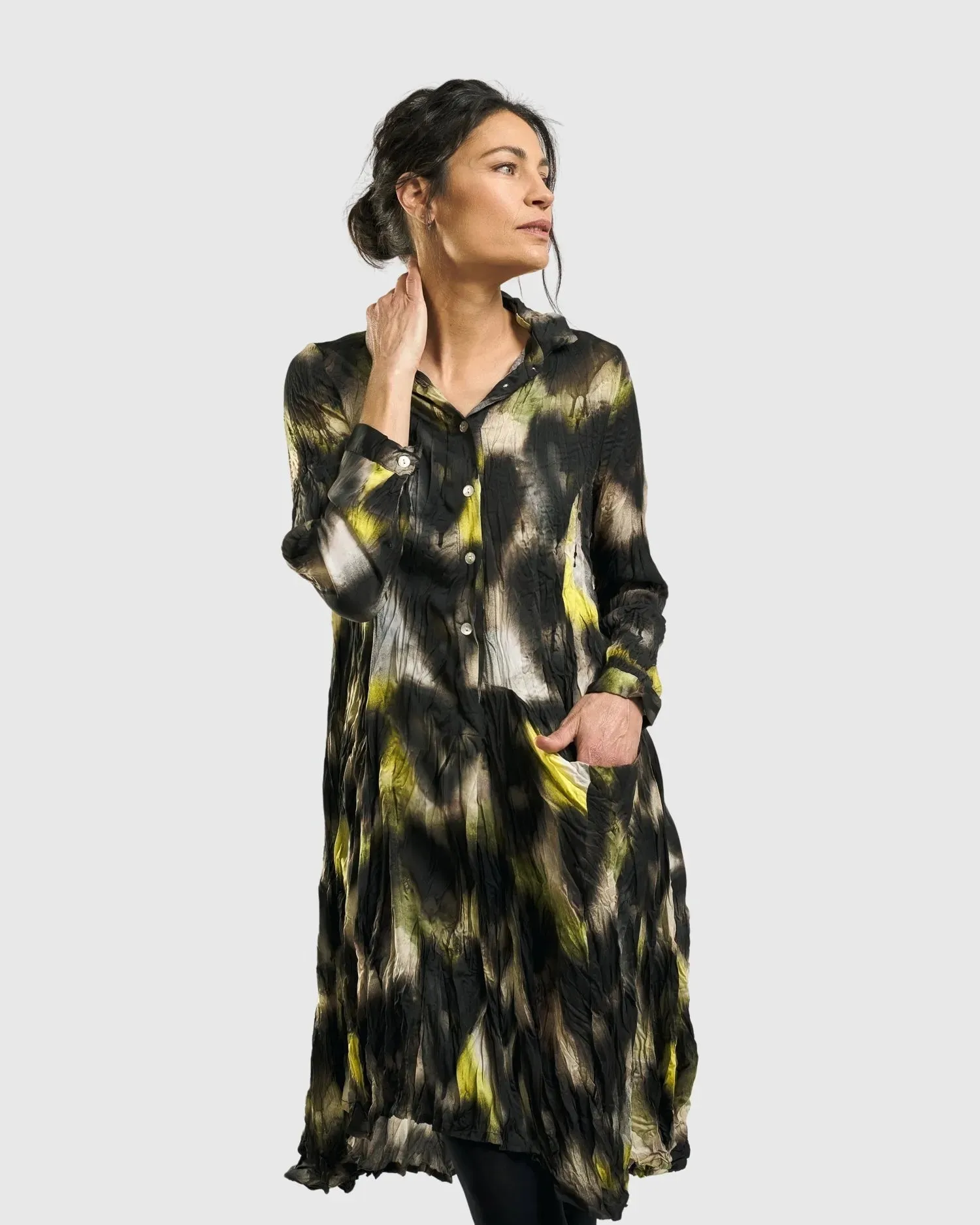 Airbrush Wonderful Pocket Dress, Hearts