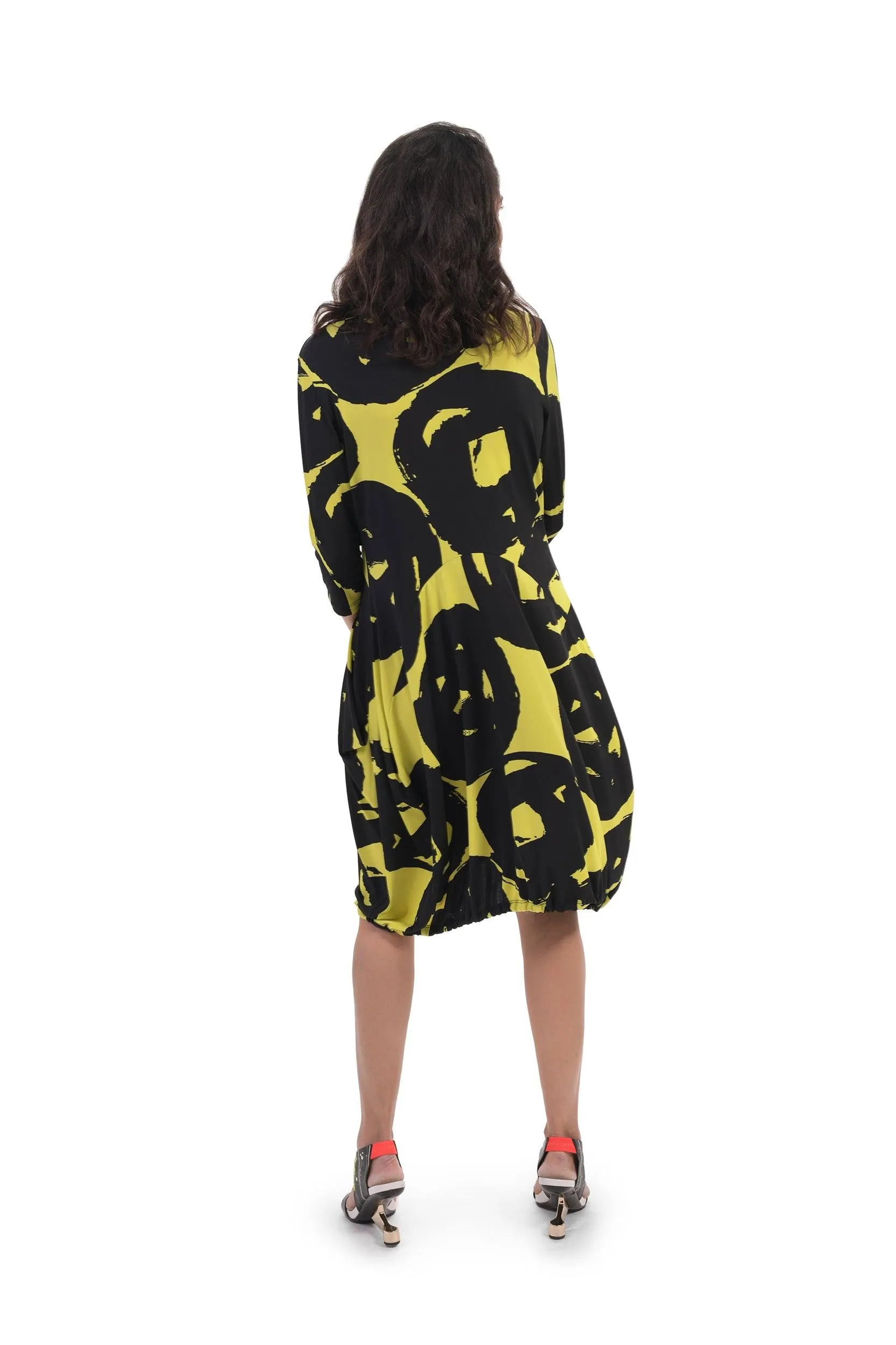 Art Print Wonderful Dress, Lime