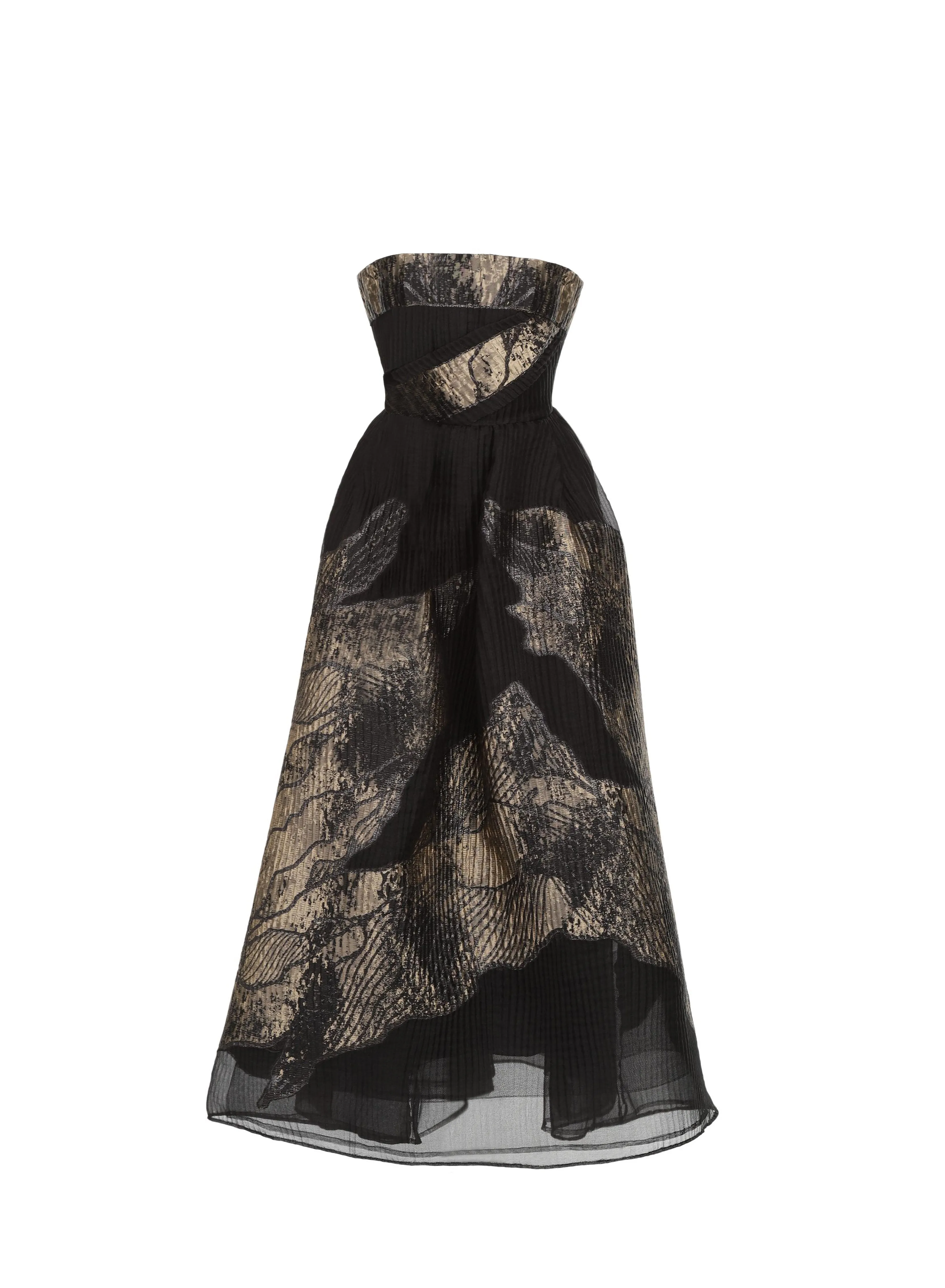 Brocade Midi Dress