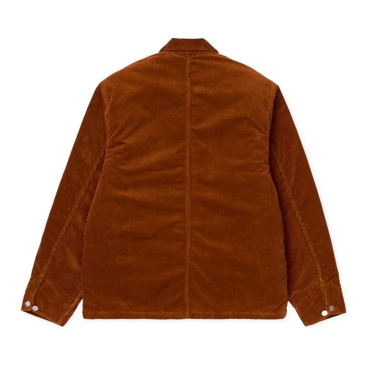 Carhartt Michigan Coat Corduroy Brandy Rinsed