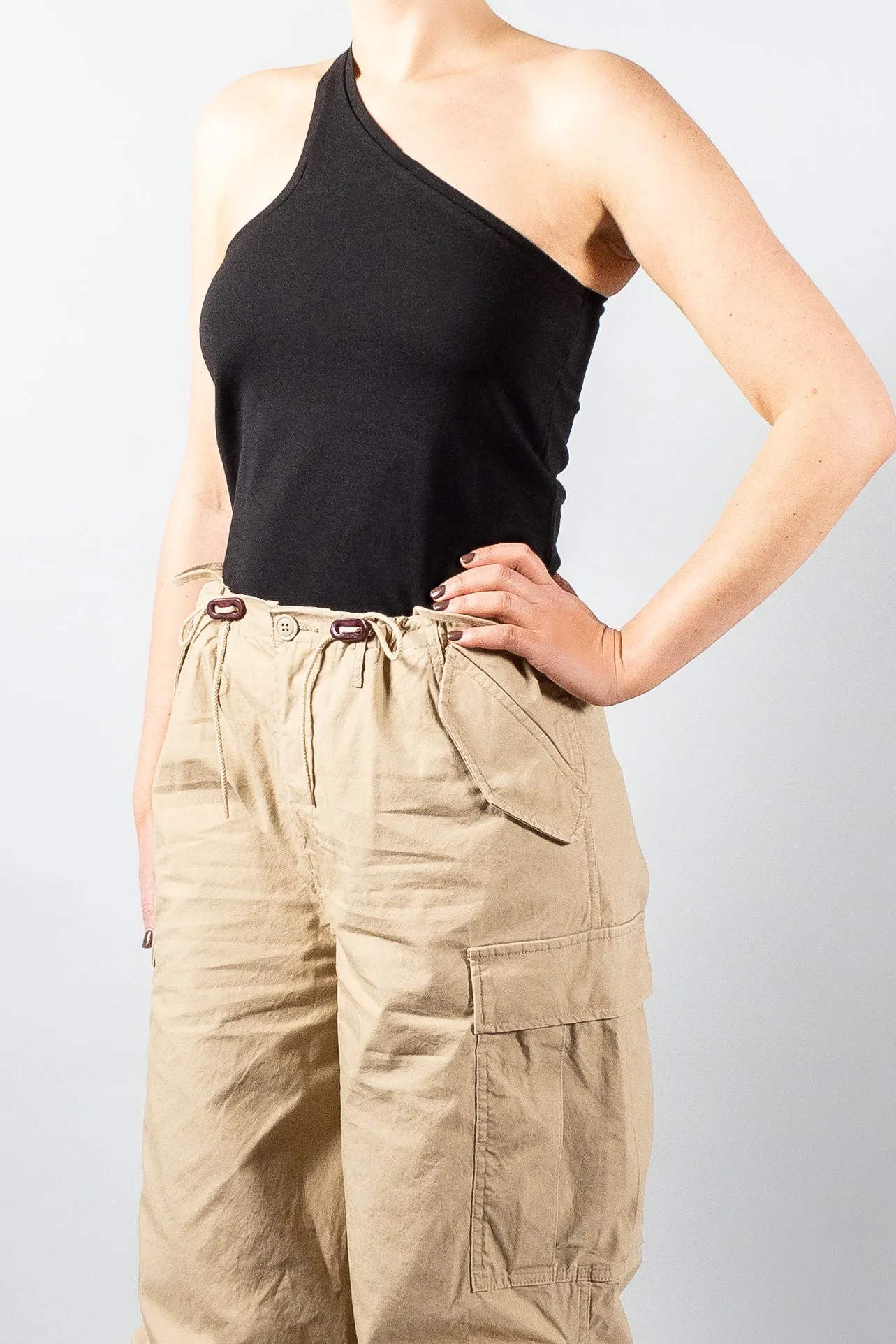 Closed One Shoulder Tank