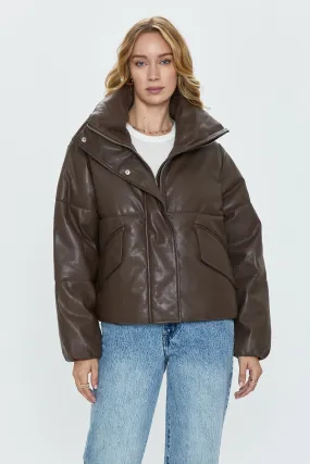 Donovan Puffer Jacket - Espresso