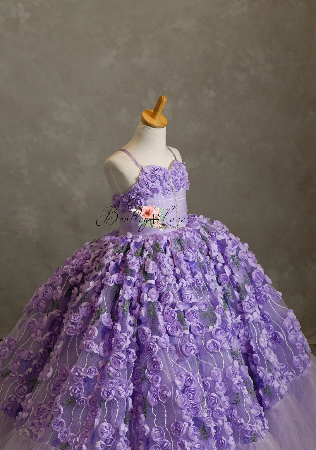 Eva-  Floor Length Dress ( 5 Year - Petite 6 Year)