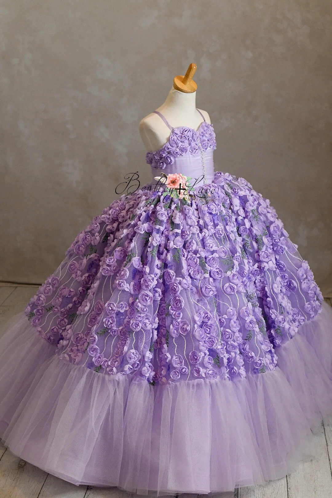 Eva-  Floor Length Dress ( 5 Year - Petite 6 Year)
