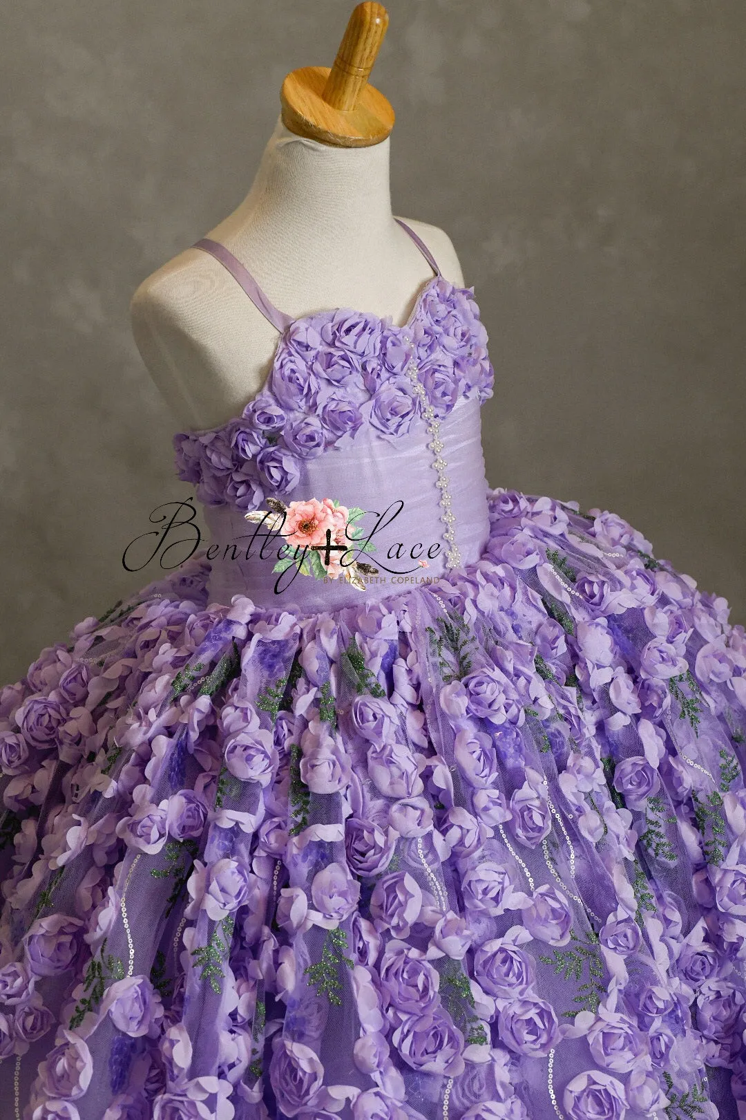Eva-  Floor Length Dress ( 5 Year - Petite 6 Year)