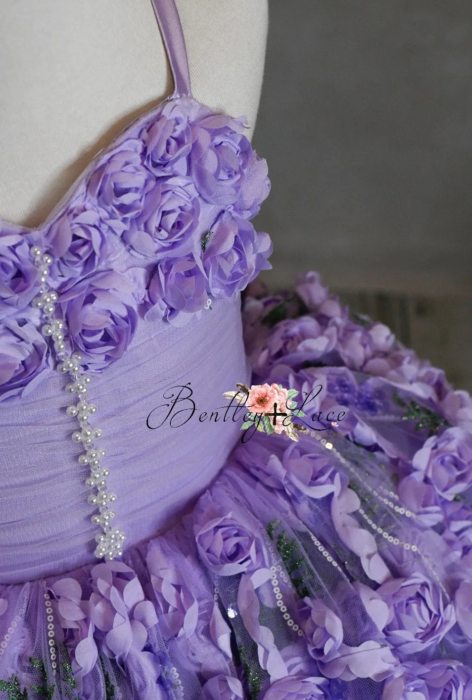 Eva-  Floor Length Dress ( 5 Year - Petite 6 Year)