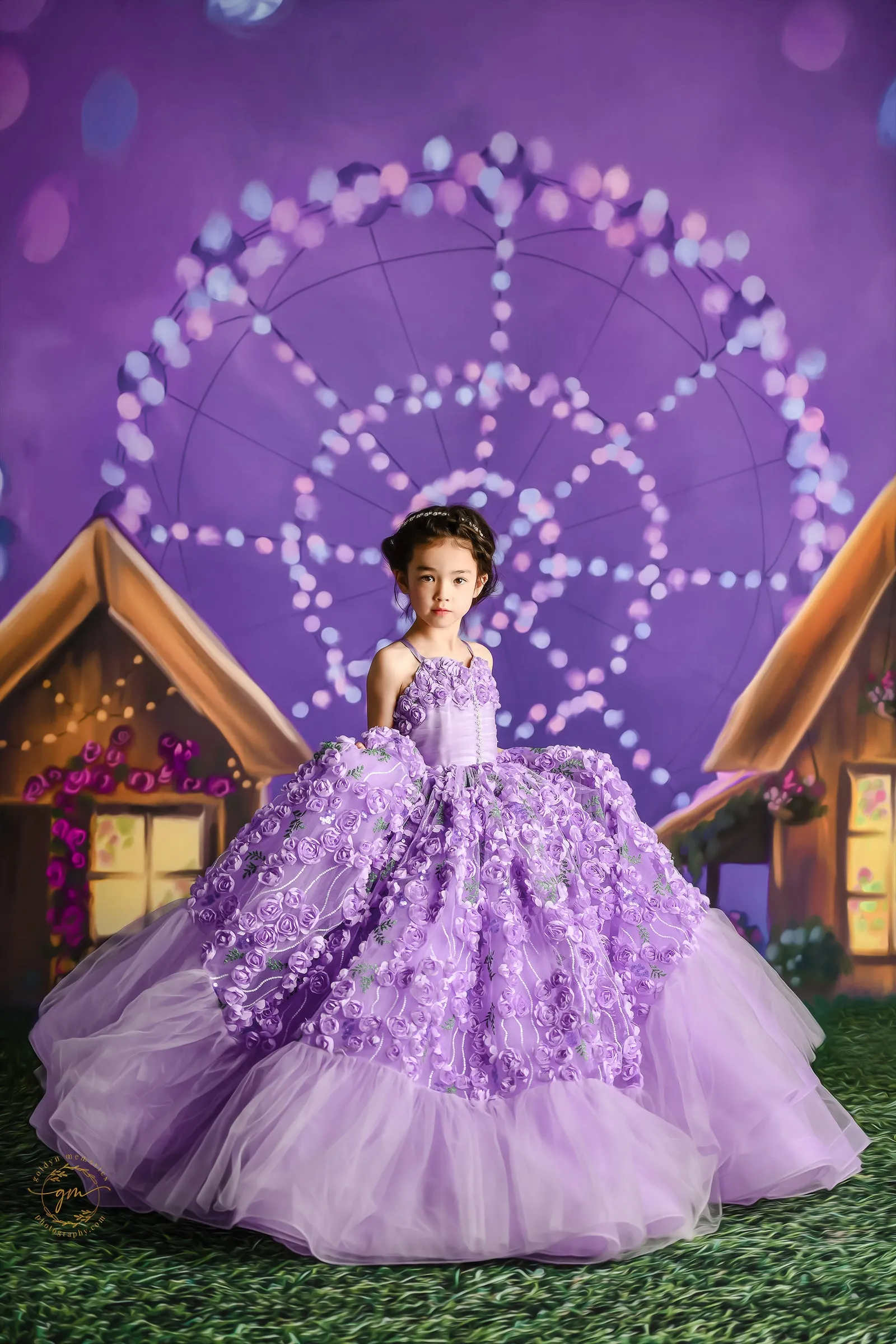 Eva-  Floor Length Dress ( 5 Year - Petite 6 Year)