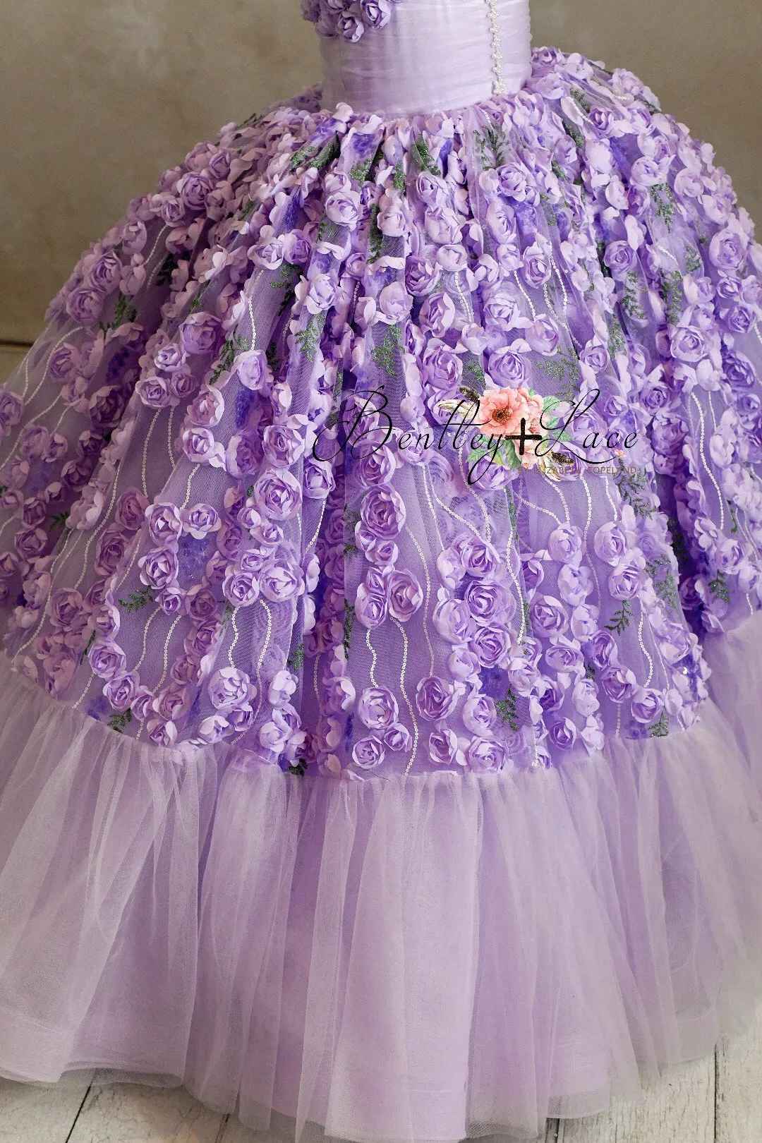 Eva-  Floor Length Dress ( 5 Year - Petite 6 Year)