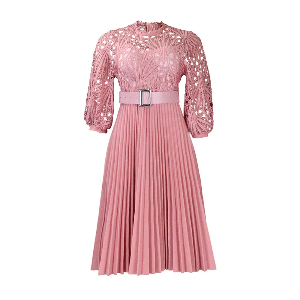 Lace Hollow Out Dress