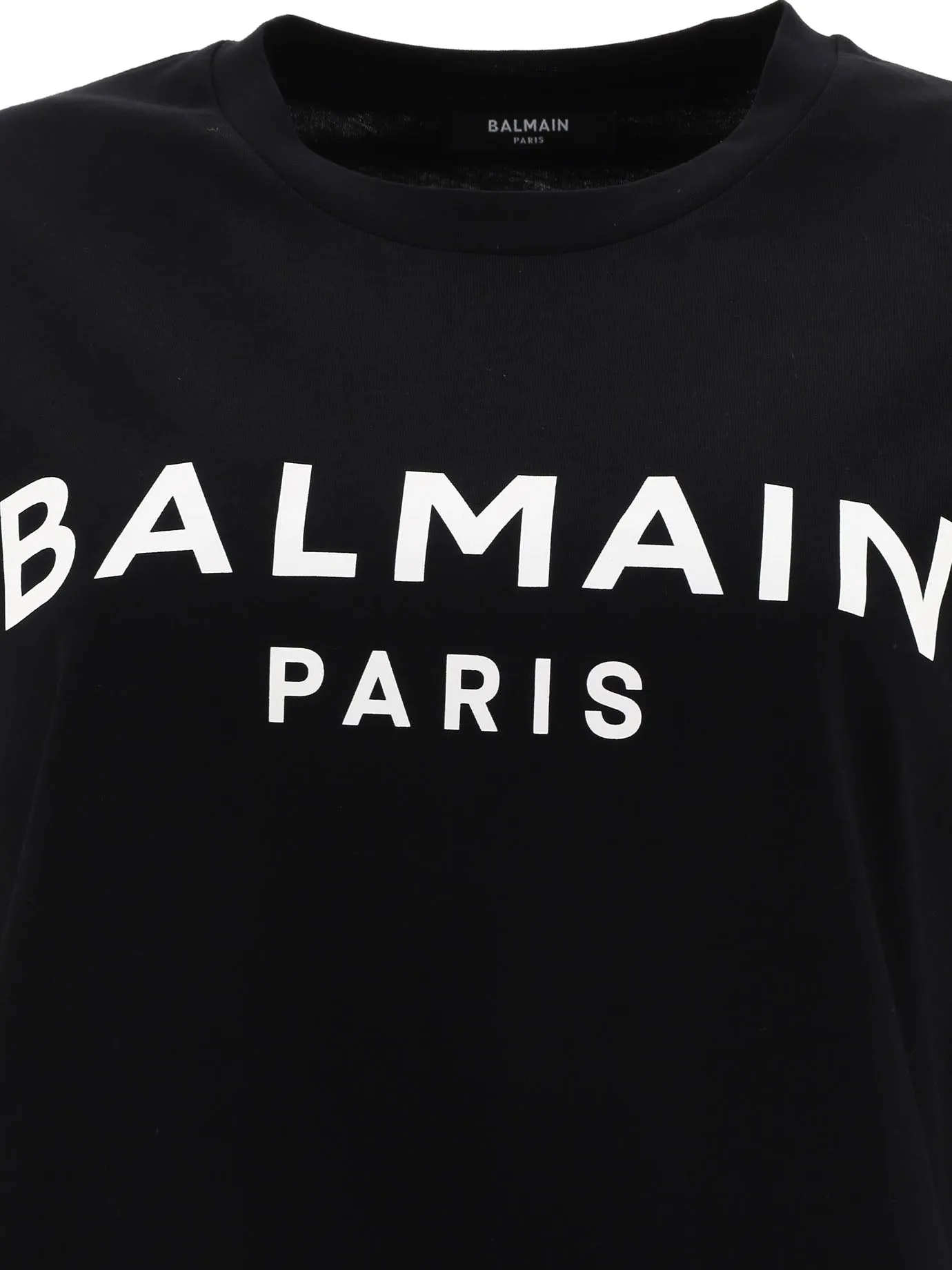 "BALMAIN" CROPPED T-SHIRT